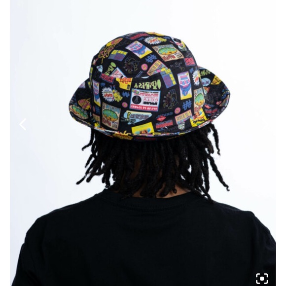 Meow Wolf C Street Signs Bucket Hat Unisex S/M - Picture 3 of 10